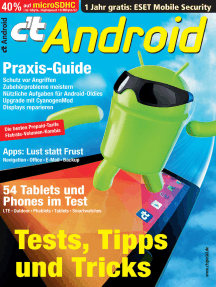 c't Android 2014: Tests, Apps, Praxis, Tarife, Rooting & Upcycling, Reparatur, Aktionen