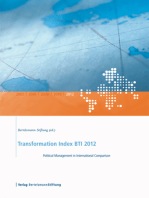 Transformationsindex BTI 2012: Politische Gestaltung im internationalen Vergleich