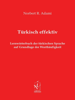 Türkisch effektiv: Lernwörterbuch der türkischen Sprache auf Grundlage der Worthäufigkeit