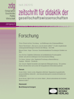 Forschung: Zeitschrift für Didaktik der Gesellschaftswissenschaften 2/2015