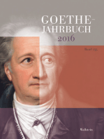 Goethe-Jahrbuch 133, 2016