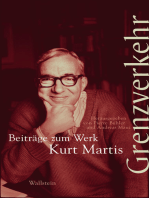 Grenzverkehr: Beiträge zum Werk Kurt Martis