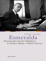 Esmeralda: Deutsch-französische Verhältnisse in Thomas Manns »Doktor Faustus"