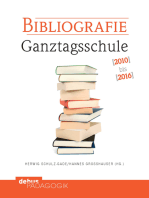 Bibliografie Ganztagsschule 2010-2016