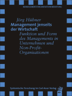 Management jenseits der Wirtschaft: Funktion und Form des Management in Unternehmen und Non-Profit-Organisationen