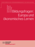 Bildungsfragen: Europa und ökonomisches Lernen