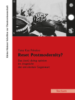 Reset Postmodernity?: Das (not) doing opinion im Angesicht der ent-sinnten Gegenwart