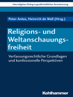 Religions- und Weltanschauungsfreiheit: Verfassungsrechtliche Grundlagen und konfessionelle Perspektiven