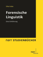 Forensische Linguistik: Eine Einführung