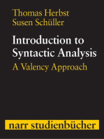 Introduction to Syntactic Analysis: A Valency Approach