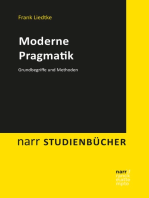Moderne Pragmatik: Grundbegriffe und Methoden