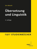 Übersetzung und Linguistik: Grundlagen der Übersetzungsforschung II