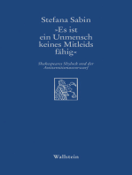 "Es ist ein Unmensch keines Mitleids fähig": Shakespeares Shylock und der Antisemitismusvorwurf