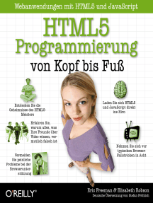 HTML5-Programmierung von Kopf bis Fuß: Webanwendungen mit HTML5 und JavaScript