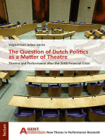 The Question of Dutch Politics as a Matter of Theatre: Theatre and Performance after the 2008 Financial Crisis