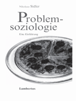 Problemsoziologie: Eine Einführung