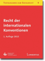 Recht der internationalen Konventionen: Textausgaben zum Sozialrecht - Band 9