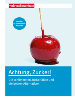 Achtung, Zucker!: Die schlimmsten Zuckerfallen und die besten Alternativen