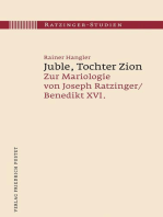 Juble, Tochter Zion: Zur Mariologie von Joseph Ratzinger / Benedikt XVI.