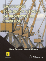 Evaluación económica y social de proyectos de inversión: Segunda edición