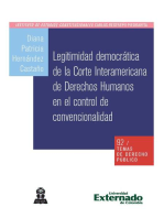 Legitimidad democrática de la corte interamericana de derechos humanos en el control de convencionalidad: Temas de Derecho Público N.° 92