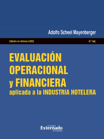Evaluación operacional y financiera: aplicada a la industria hotelera - 4ta. Edición