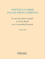 Política y saber en los años cuarenta. El caso del químico español A. García Banús en la Universidad Nacional