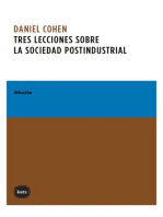 Tres lecciones sobre la sociedad postindustrial