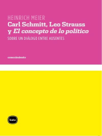 Carl Schmitt, Leo Strauss y El concepto de lo político: Sobre un diálogo entre ausentes