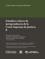 Estudios críticos de la jusrisprudencia de la Corte Suprema de Justicia 4