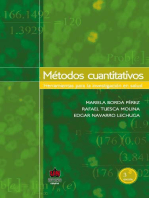 Métodos cuantitativos 3a. Ed. Herramientas para la investigación en salud