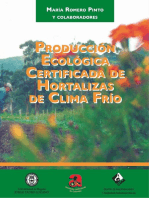 Producción ecológica certificada de hortalizas de clima frío