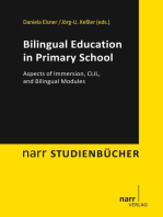 Bilingual Education in Primary School: Aspects of Immersion, CLIL, and Bilingual Modules