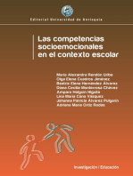 Las competencias socioemocionales en el contexto escolar