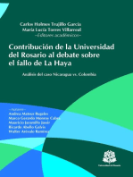 Contribución de la Universidad del Rosario al debate sobre el fallo de La Haya