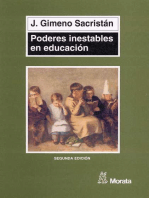 Poderes inestables en educación