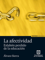 La afectividad. Eslabón perdido de la educación