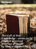 The Cell of Self-Knowledge : seven early English mystical treatises printed by Henry Pepwell in 1521
