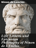Life, Letters, and Epicurean Philosophy of Ninon de L'Enclos