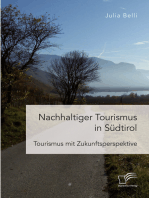 Nachhaltiger Tourismus in Südtirol: Tourismus mit Zukunftsperspektive