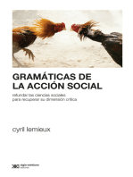 Gramáticas de la acción social: Refundar las ciencias sociales para profundizar su dimensión crítica