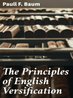 The Principles of English Versification