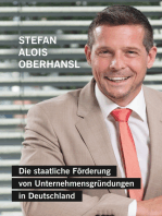 Die staatliche Förderung von Unternehmensgründungen in Deutschland