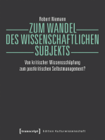 Zum Wandel des wissenschaftlichen Subjekts