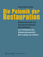 Die Polemik der Restauration