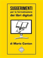 Suggerimenti per la formattazione dei libri digitali