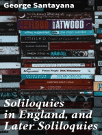 Soliloquies in England, and Later Soliloquies