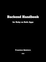 Backend Handbook: for Ruby on Rails Apps