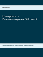 Lösungsbuch zu Personalmanagement Teil 1 und 2: mit ergänzenden und weiterführenden Stofferläuterungen