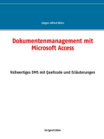 Dokumentenmanagement mit Microsoft Access